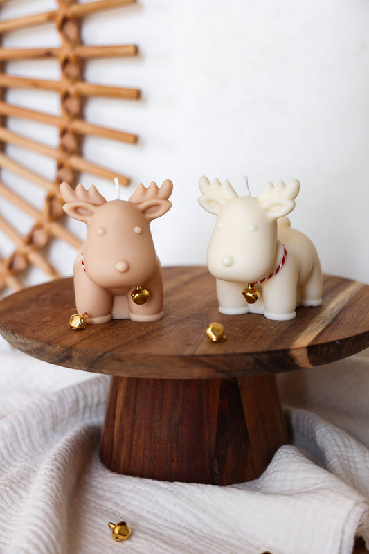 RendNiki Candle – Rendier Kaars (Handgemaakt, Vegan & Winterse Luxe)ier