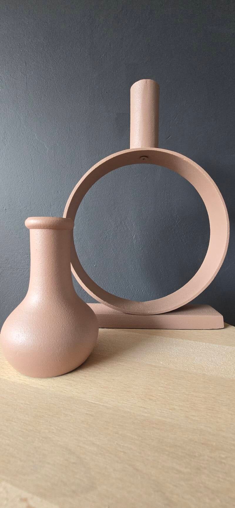 Kandelaar Set Roze – Branded By Aluminium Design Kandelaars (Modern & Elegant)