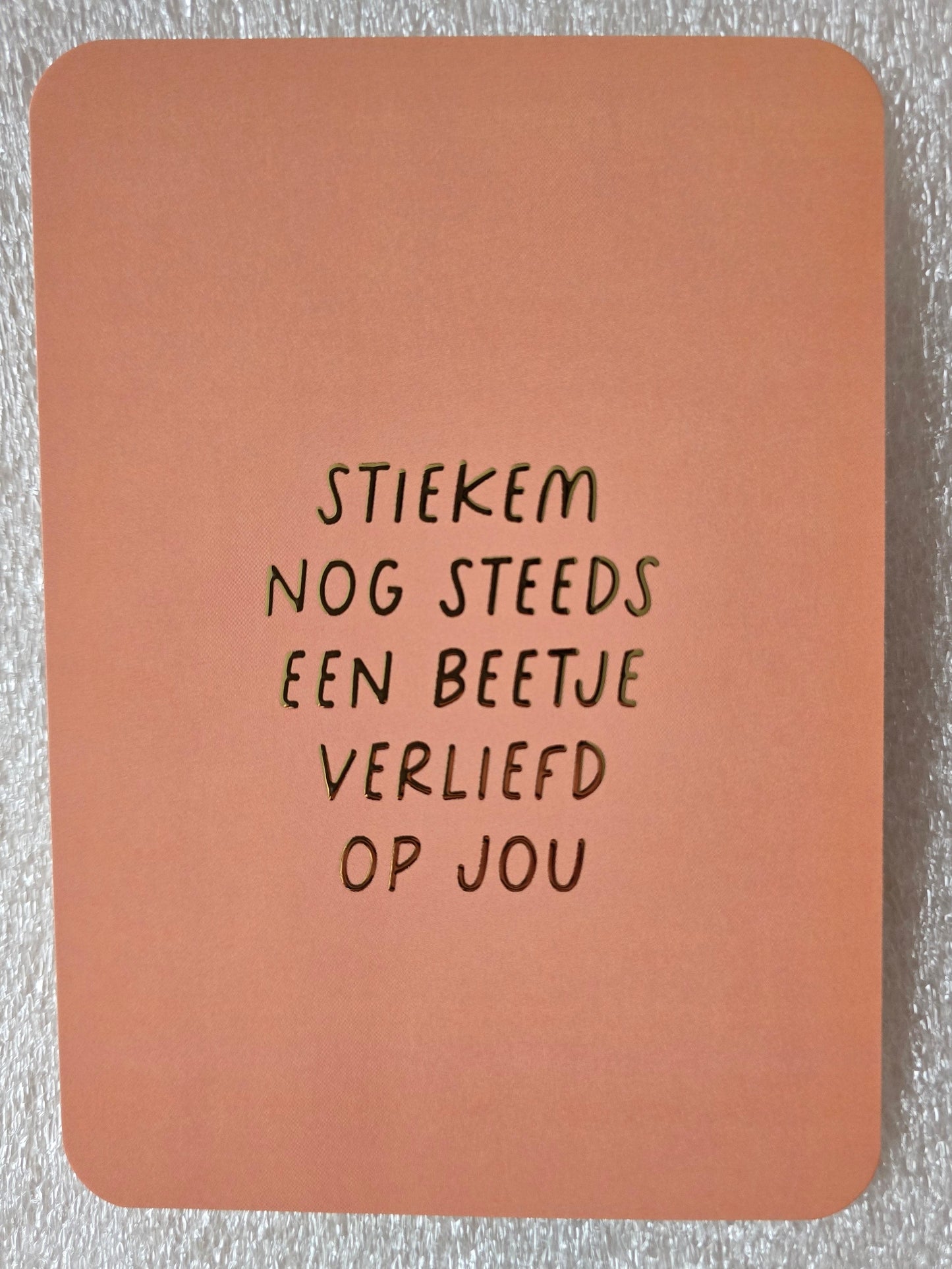Kaart – Stiekem nog steeds een beetje verliefd op jou