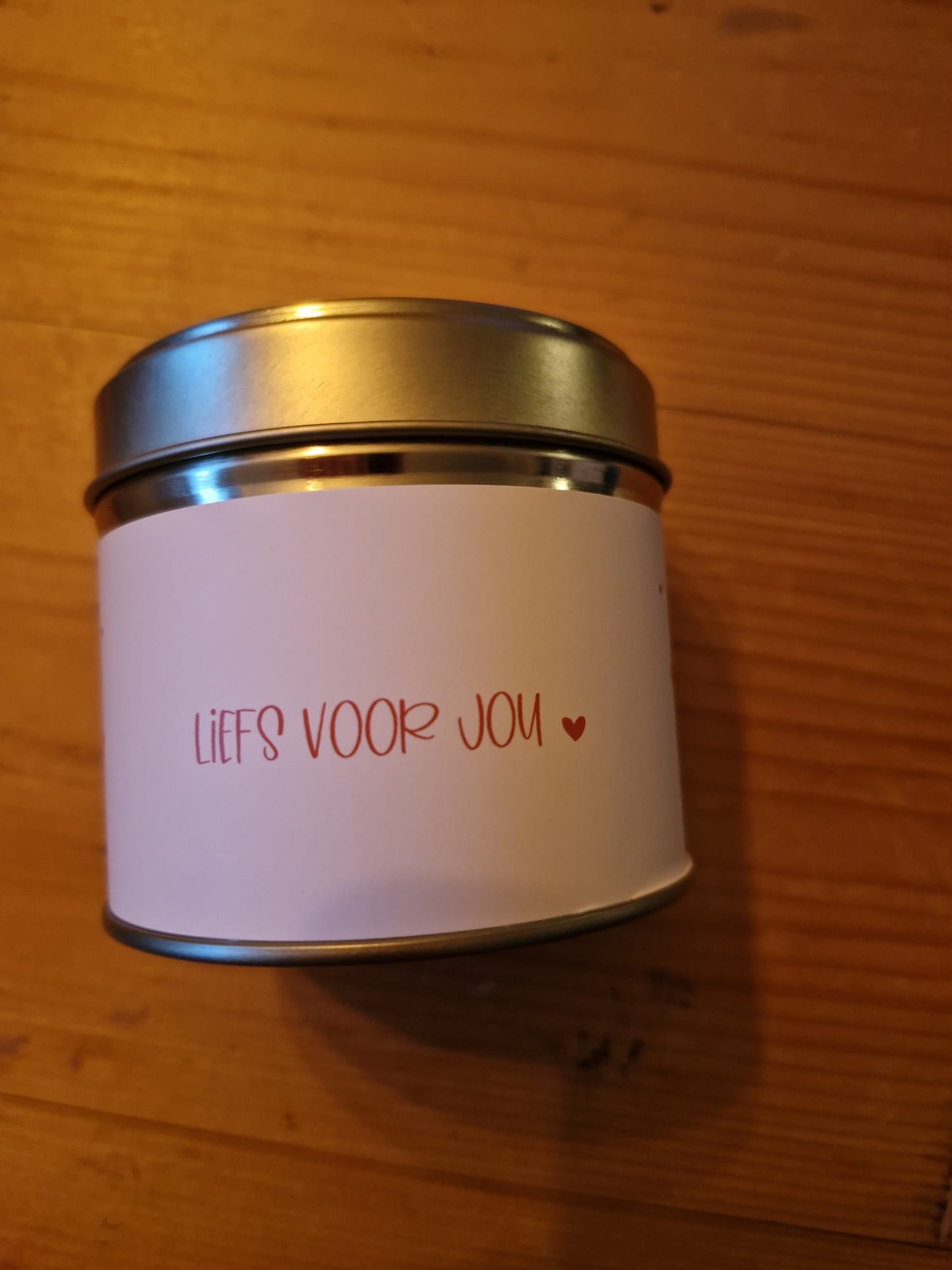 Liefs voor jou – Handgegoten Geurkaars