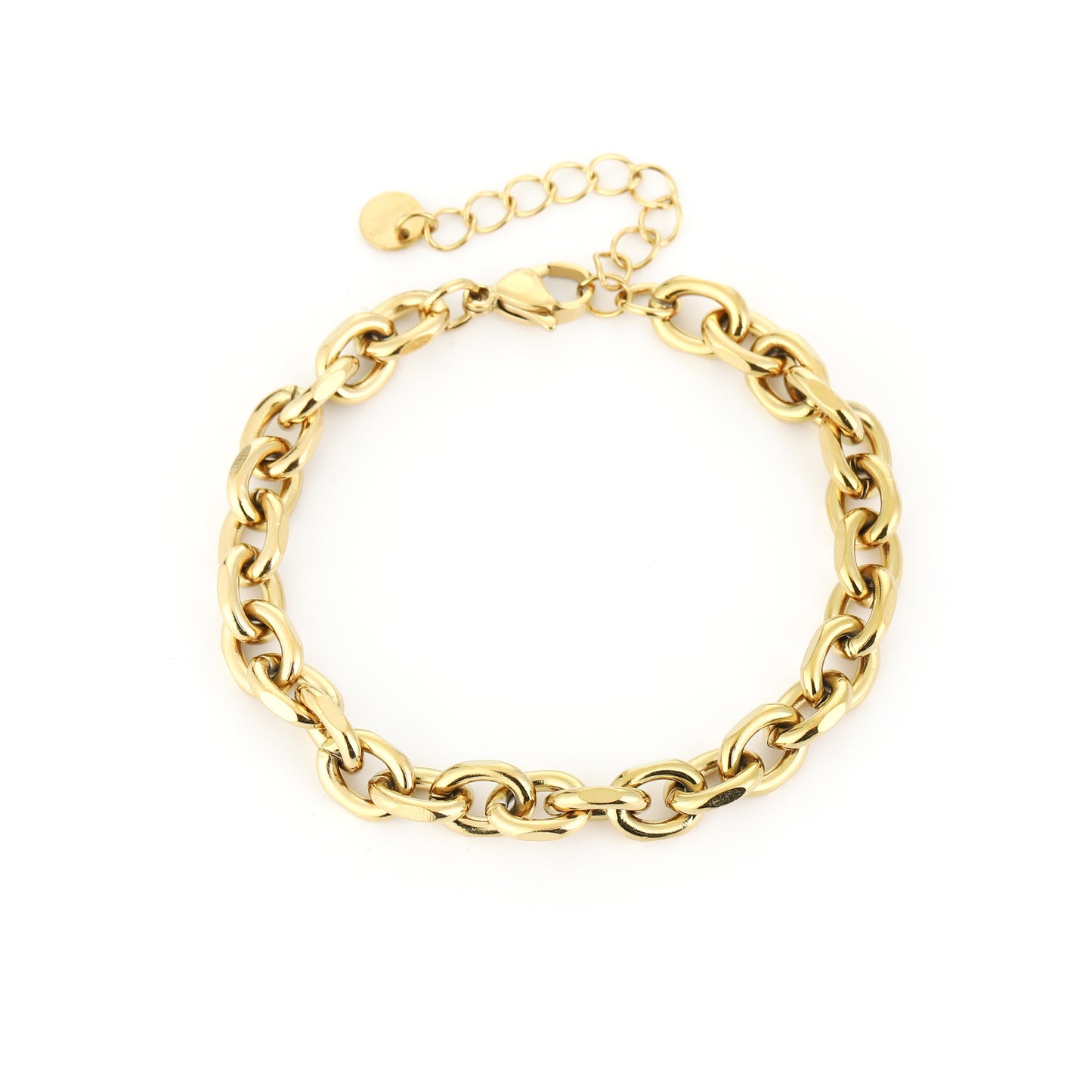 Chunky Link Bracelet – Goud – Sunset Fashion