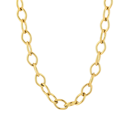 Chunky Link Necklace – Sunset Fashion (Gold)