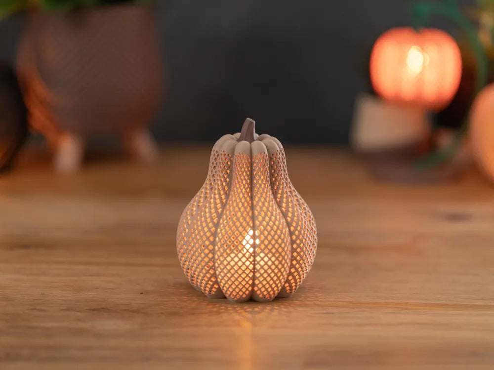 Butternut Pompoen Waxinelichthouder – Groot & Klein