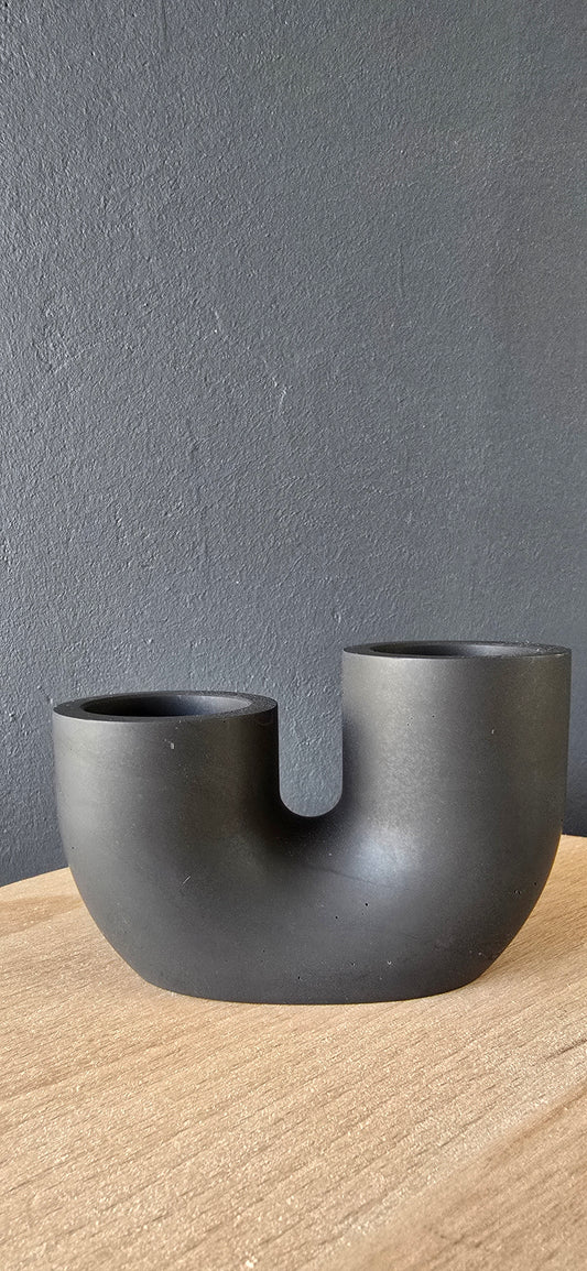 BonLifestyle Giftset – Kandelaars Ties & Hugo + Dip Dye Dinerkaarsen