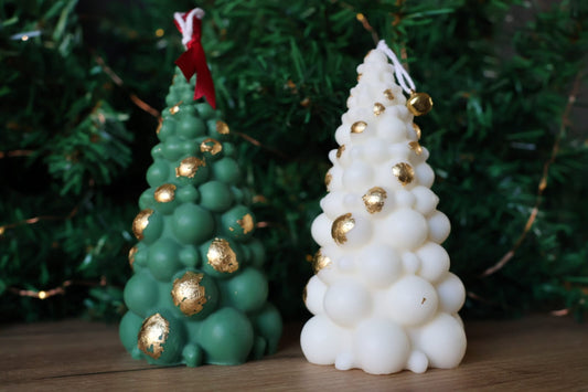 SOULCandle – Kerst Giftset (Handgemaakt, Vegan & Duurzaam) – Boom, Rendier & Peperkoekman