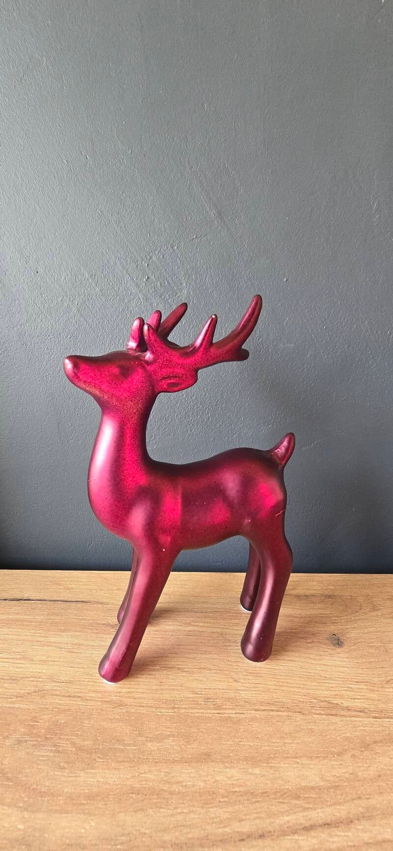 EGLO CATACOL Kerstdecoratie Set – Huisje LED + Hert Roze (Luxe Winter Duo)