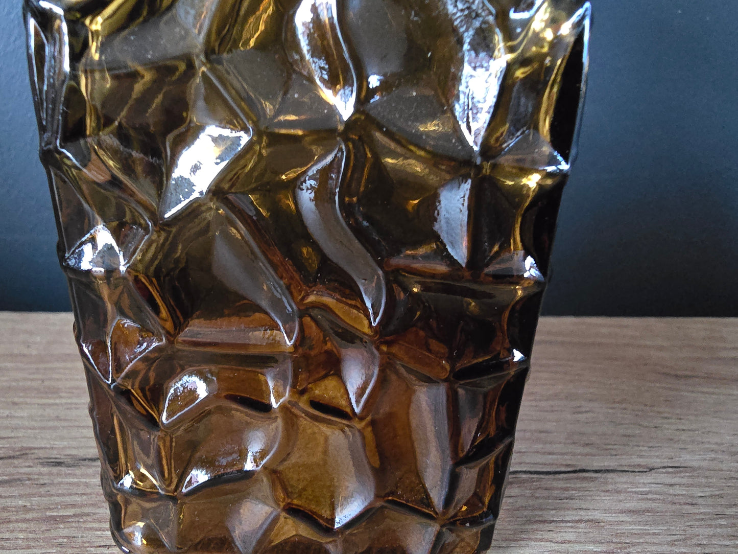 Amber kandelaar set B met dienblad