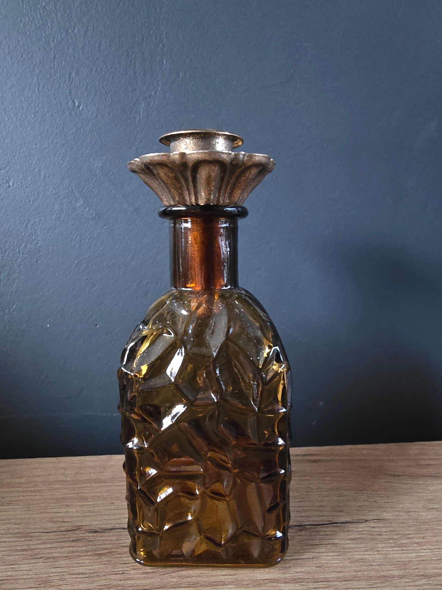 Amber kandelaar set B met dienblad