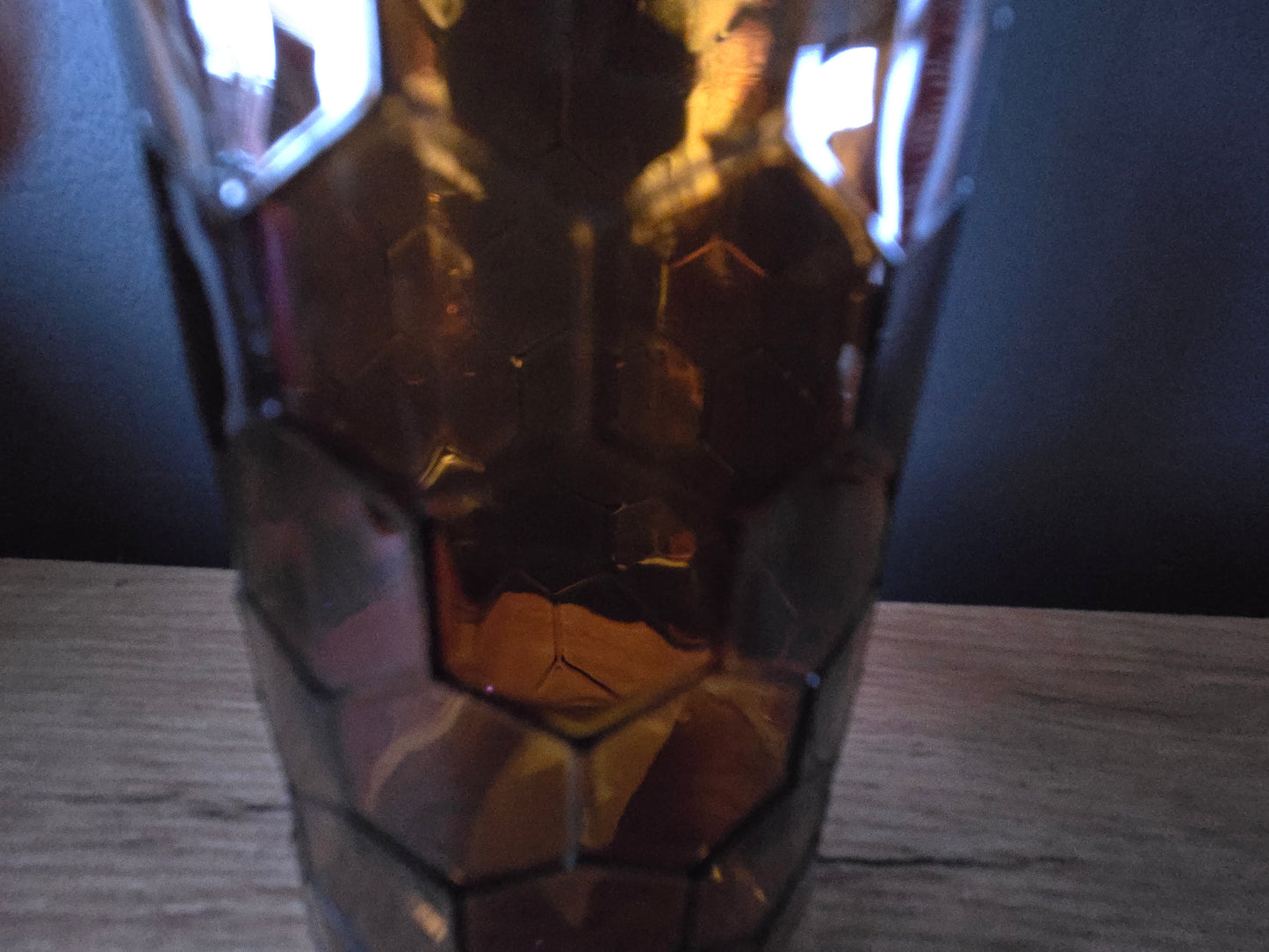 Amber kandelaar set B met dienblad