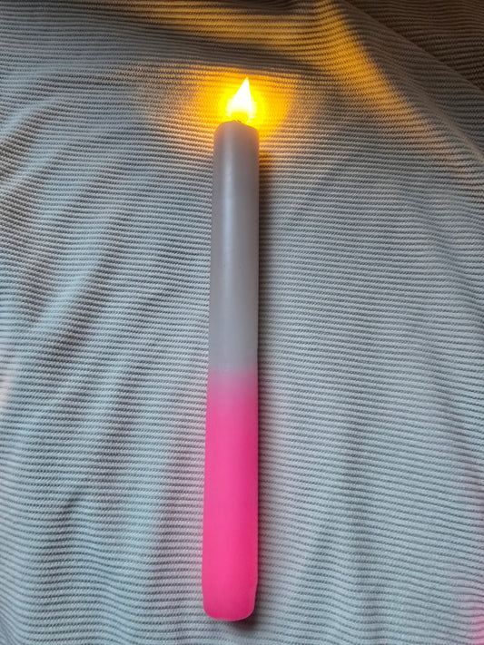 LED dinerkaars – Roze crème