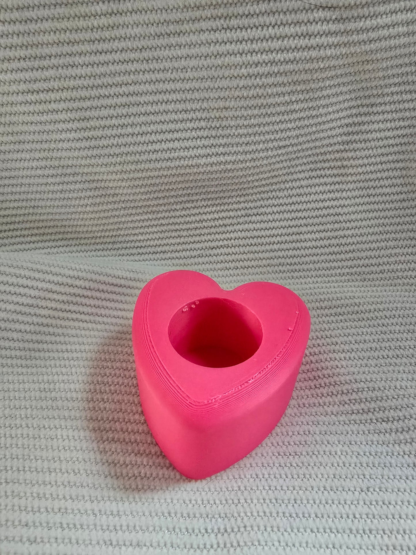 Hartjes kandelaar - verschillende kleuren