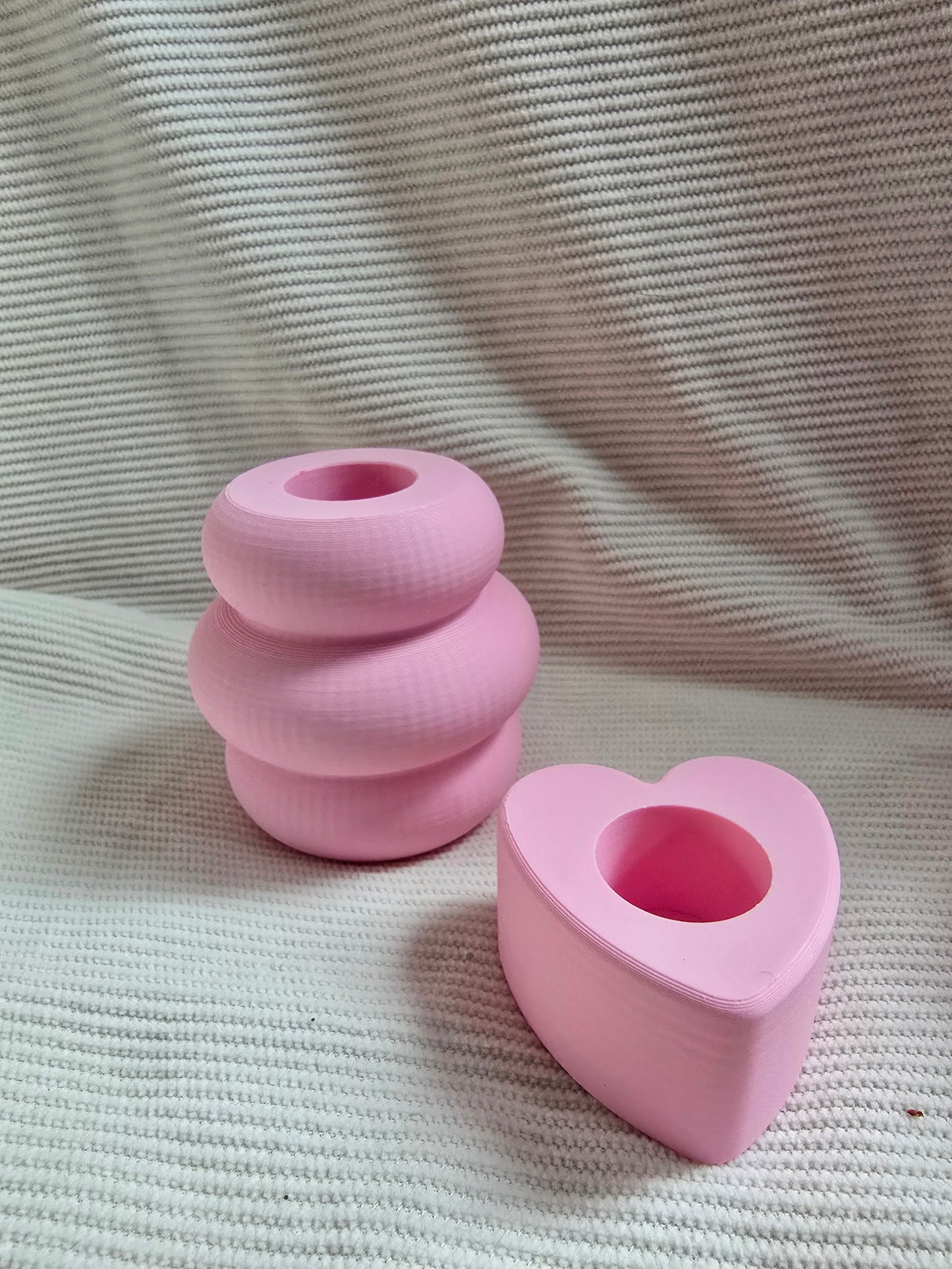 Hartjes kandelaar - verschillende kleuren