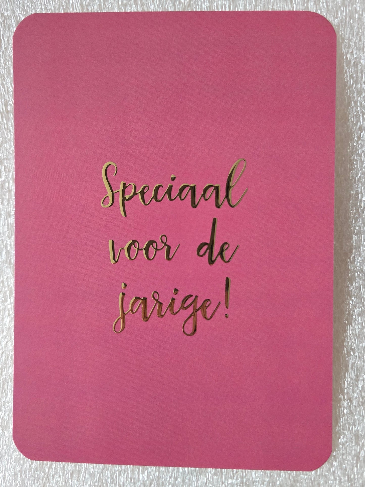 Kaart – Speciaal voor de jarige