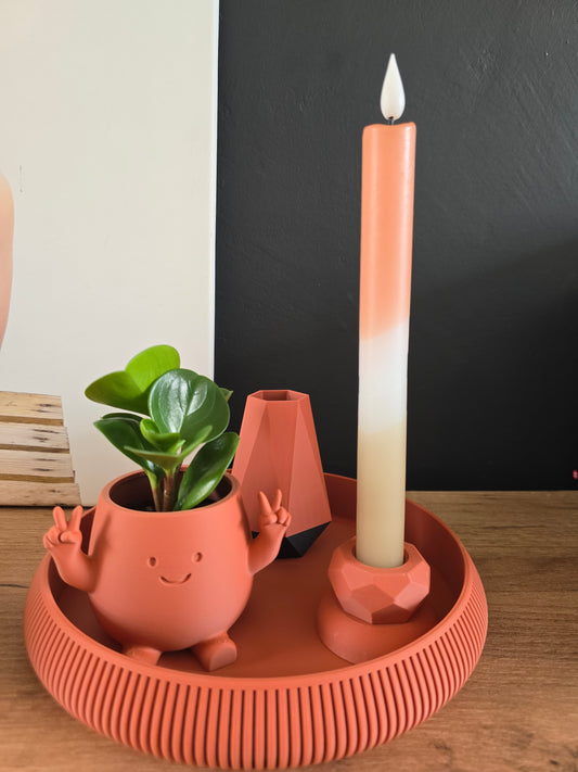 Planter Peace – klein potje met grote glimlach