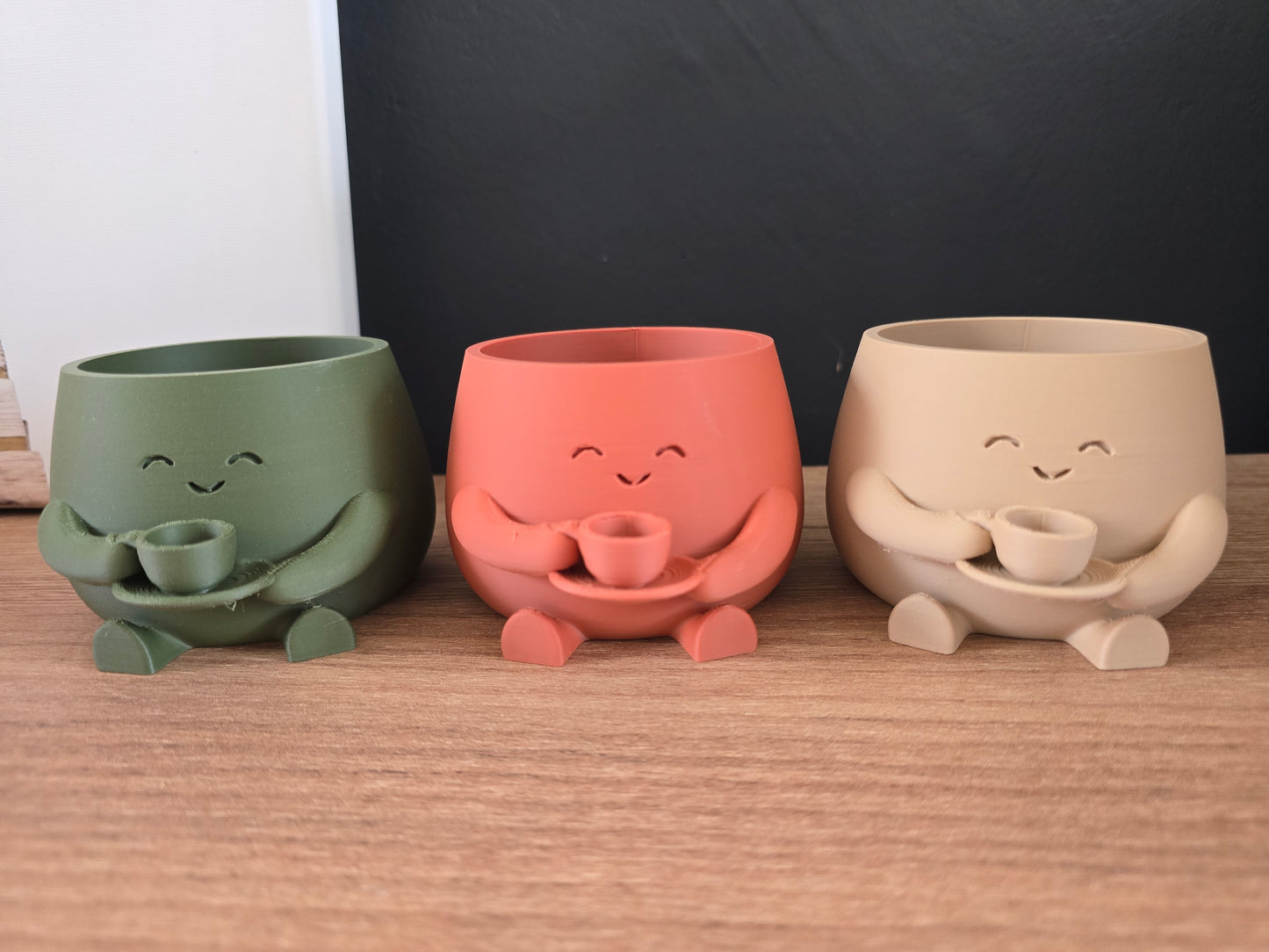 Barista Buddy – schattige plantenhouder