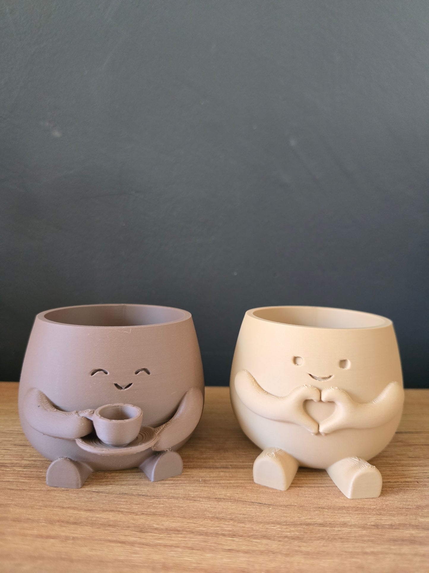 Barista Buddy – schattige plantenhouder