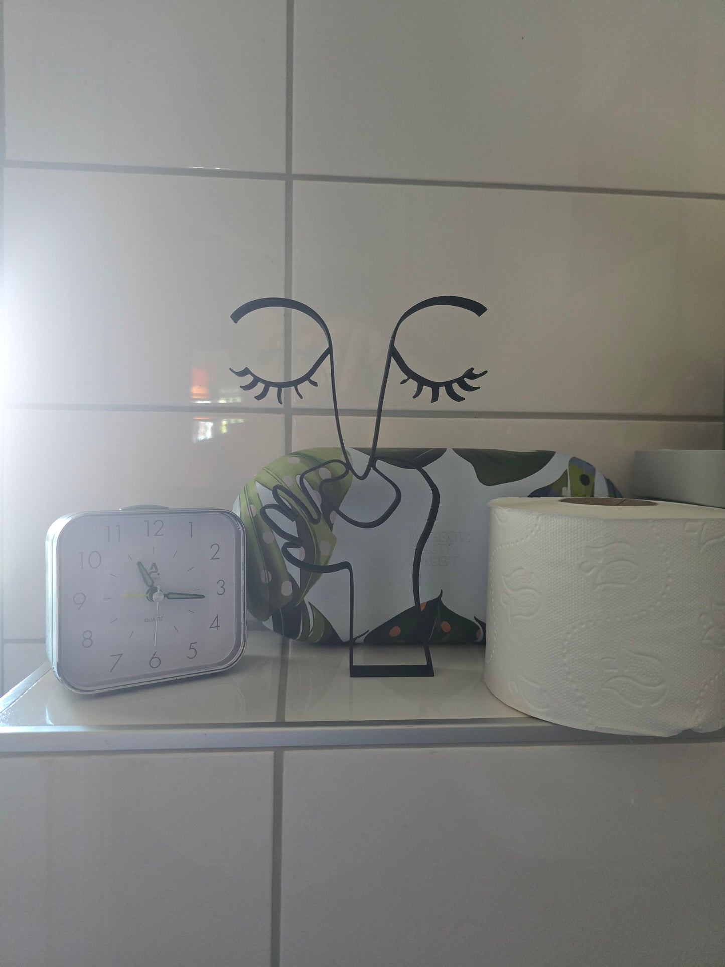 Toilet Decoratie Gezicht