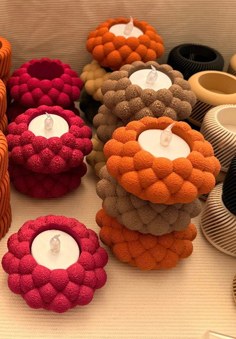 Bubble Tealight Holder