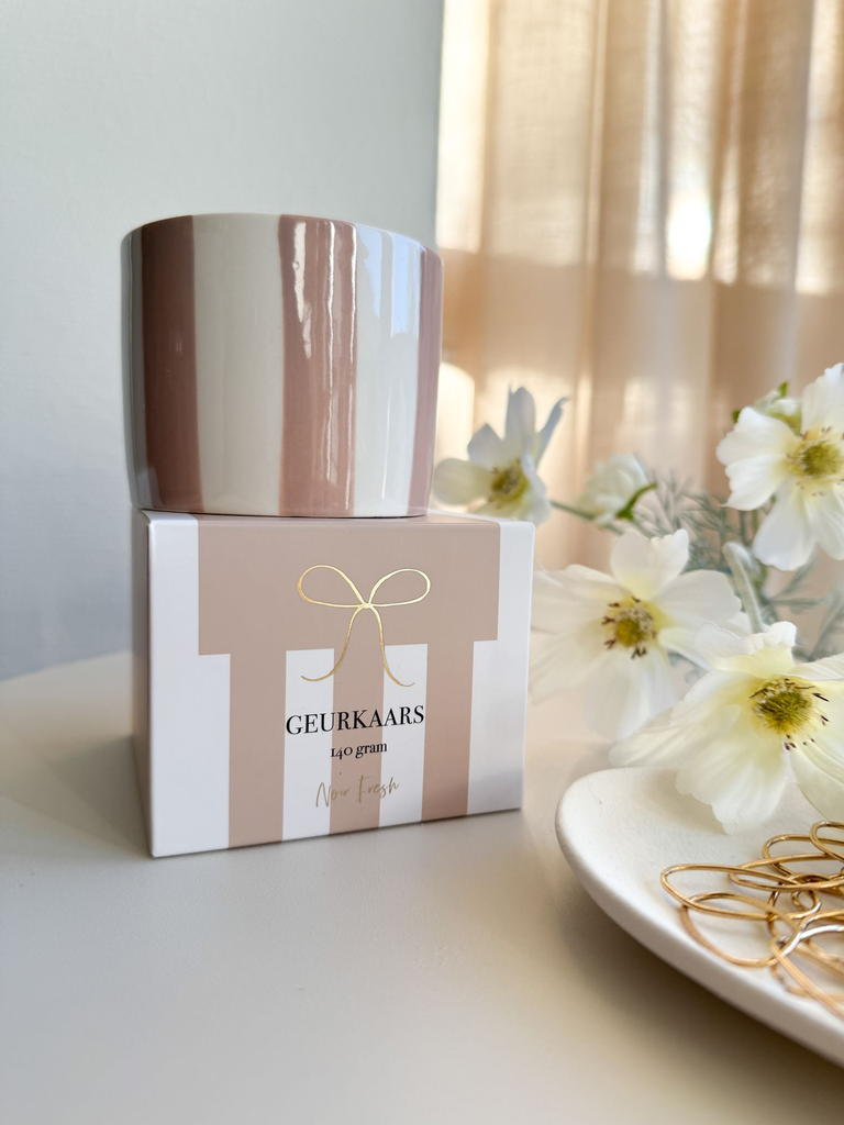 Geurkaars Cadeau – Noir Fresh