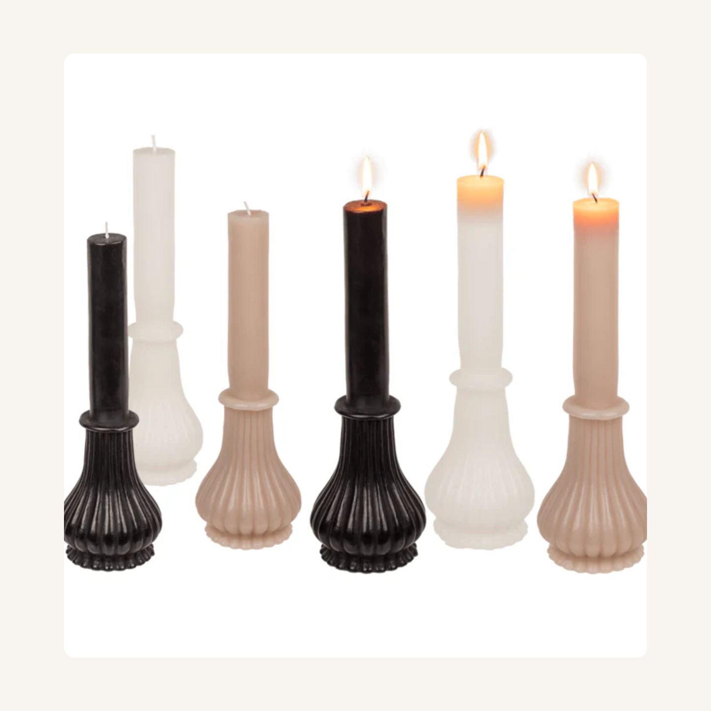 Conische kaars klassiek chic
