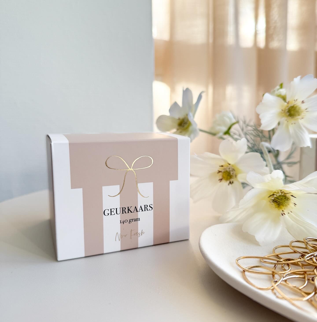 Geurkaars Cadeau – Noir Fresh