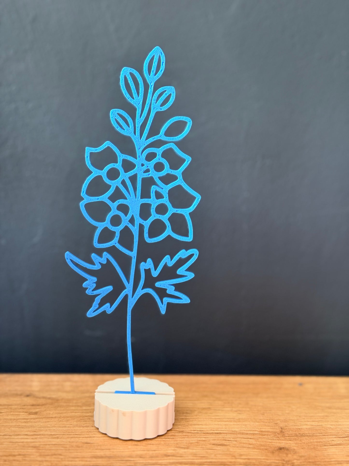 Geboortebloem met Standaard – Felle kleuren