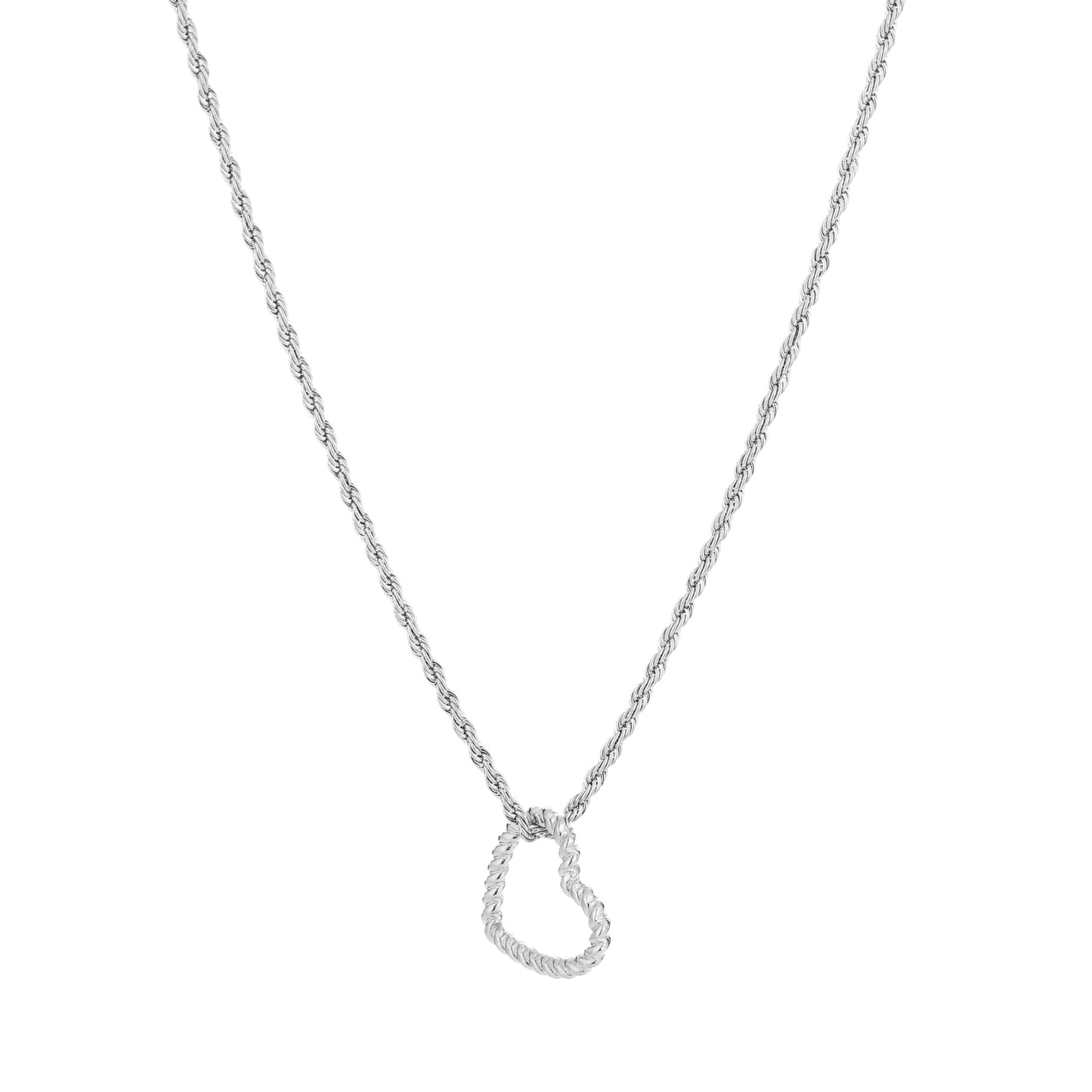 Twisted Heart Necklace
