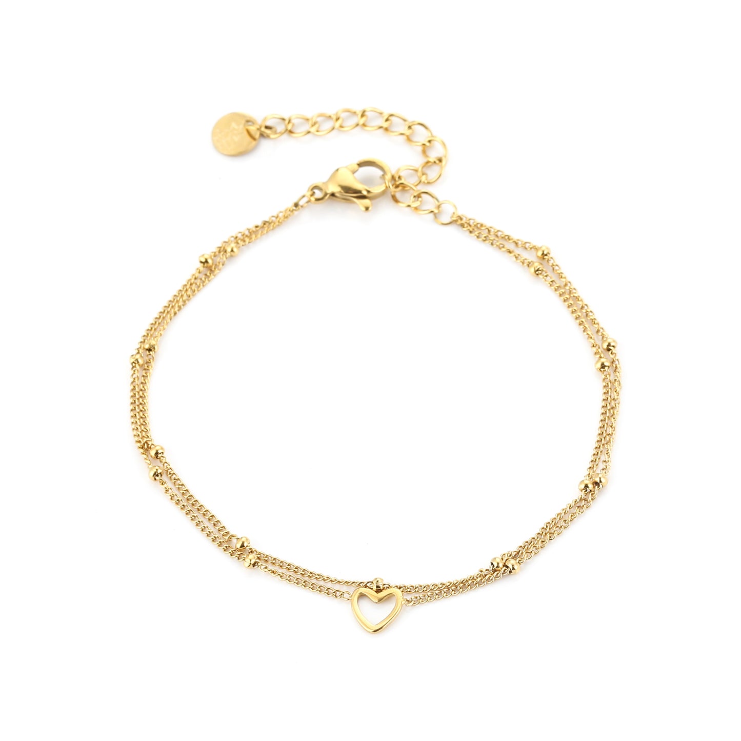 Forever Connected Duo Bracelet Set – Sunset Fashion (Gold & Silver)