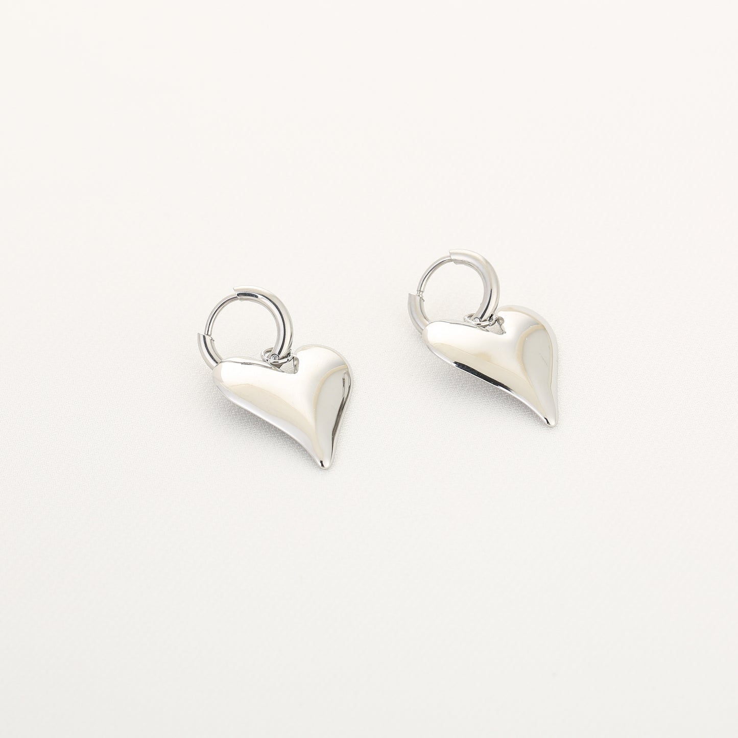 Heart Drop Earrings