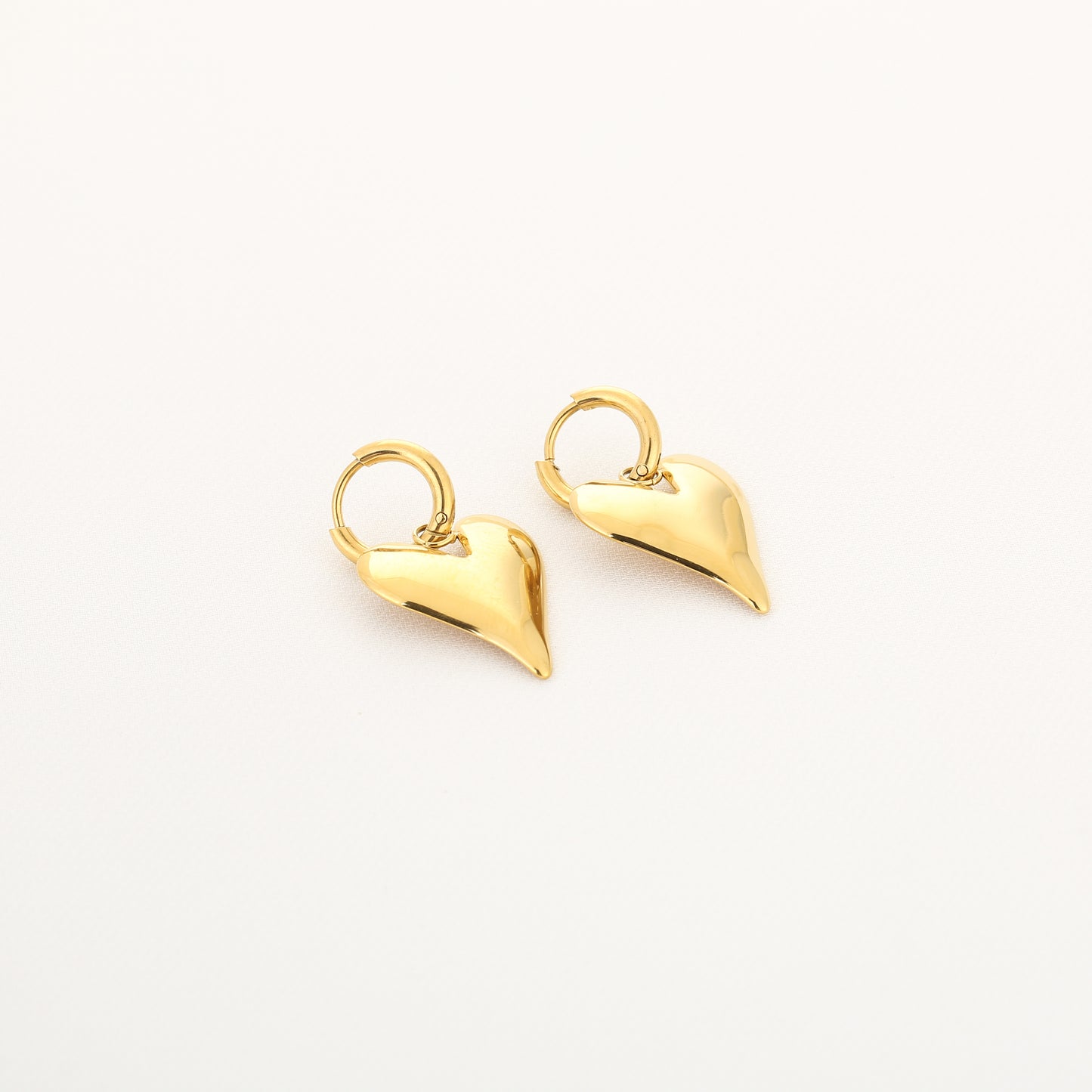 Heart Drop Earrings