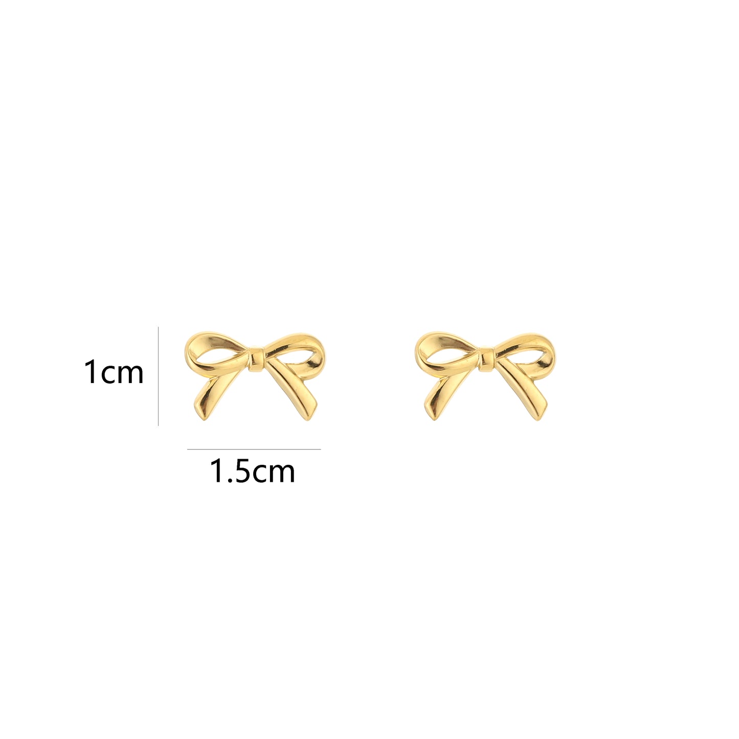Bow Stud Earrings
