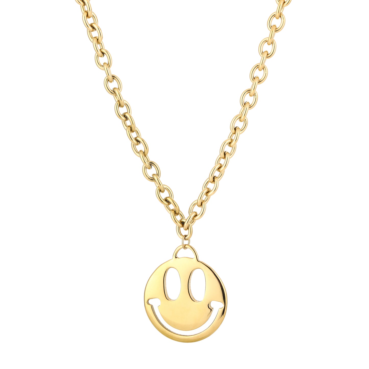 Smiley Statement Necklace