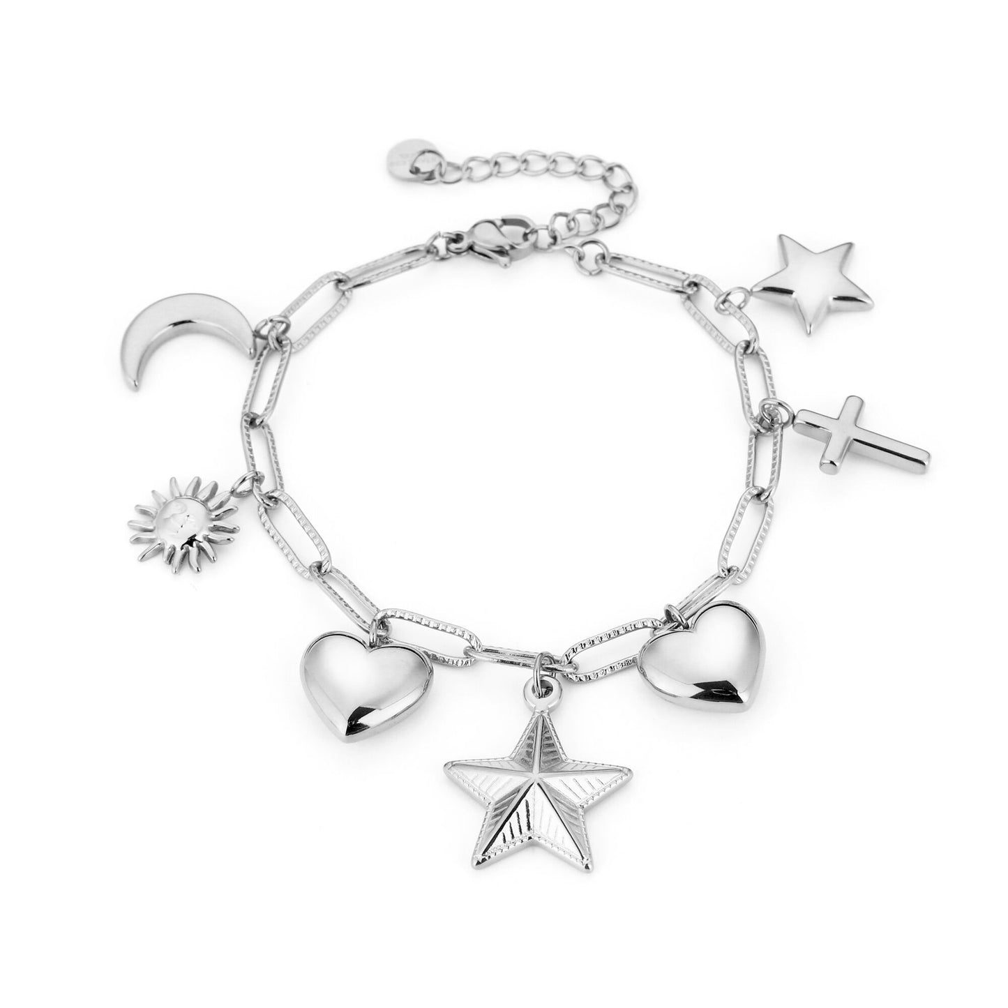 Symbol charm bracelet