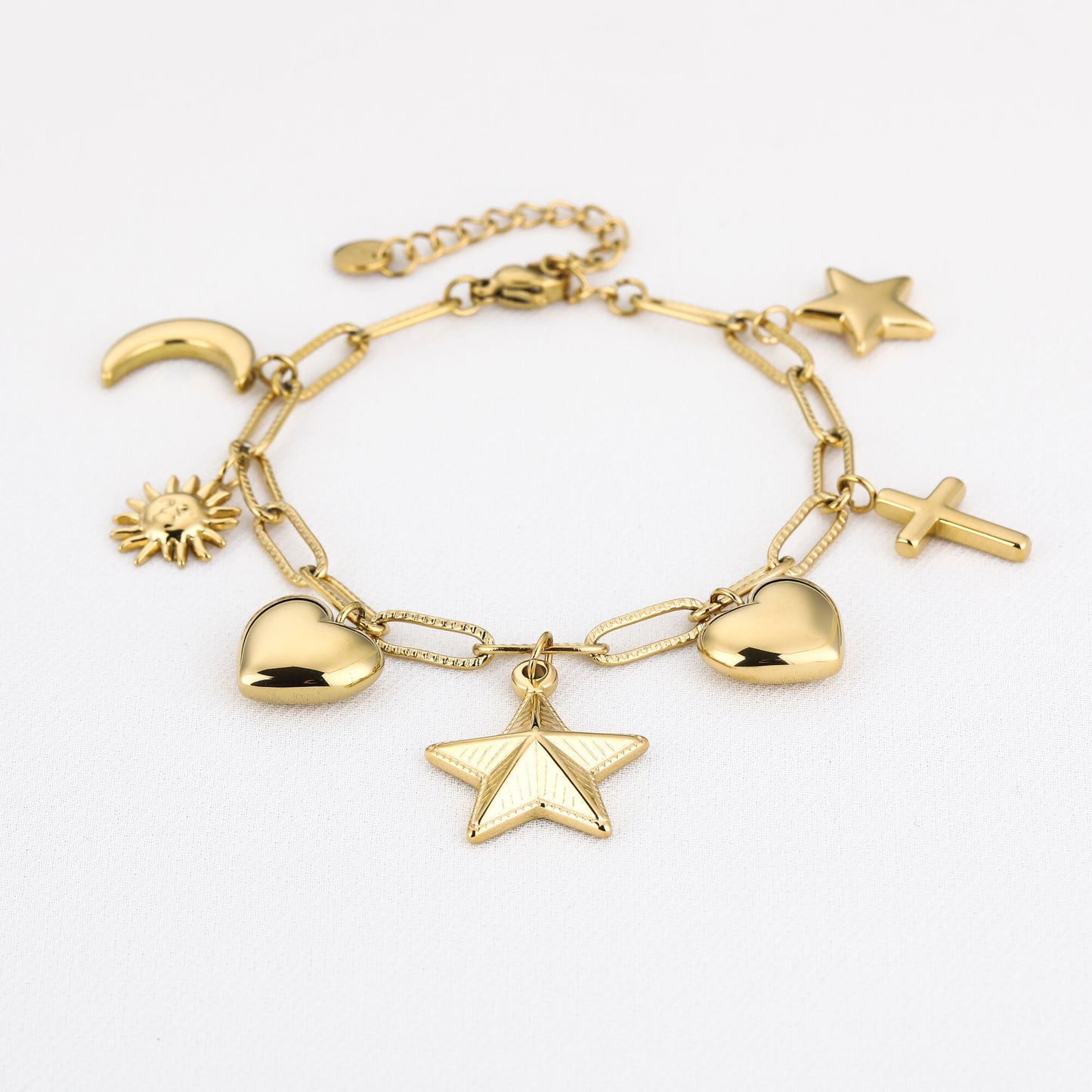 Symbol charm bracelet