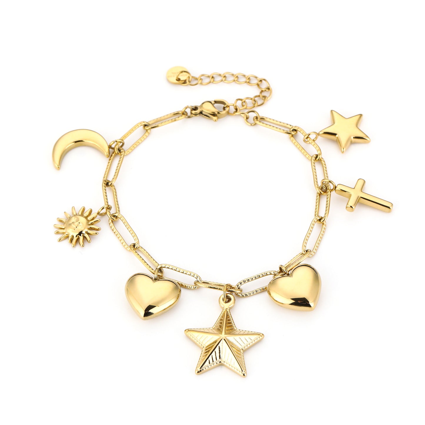 Symbol charm bracelet