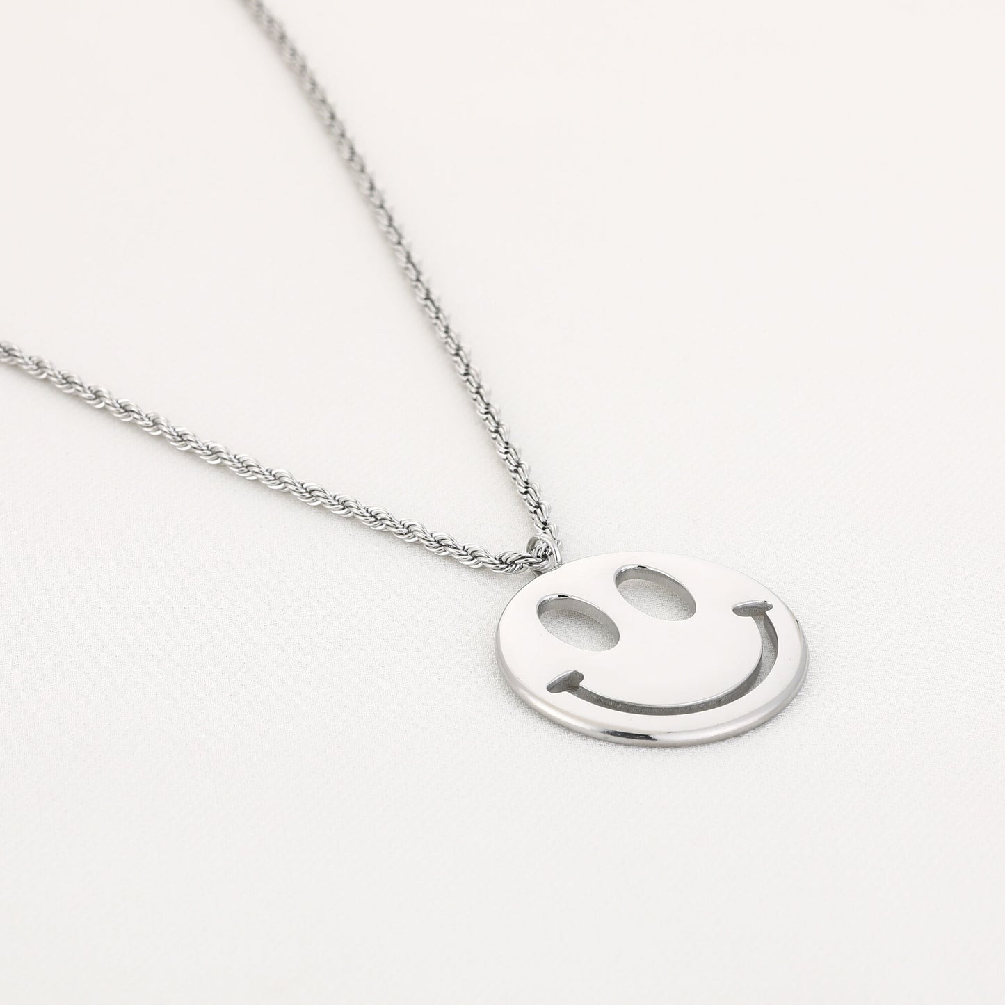 Smiley Pendant Necklace