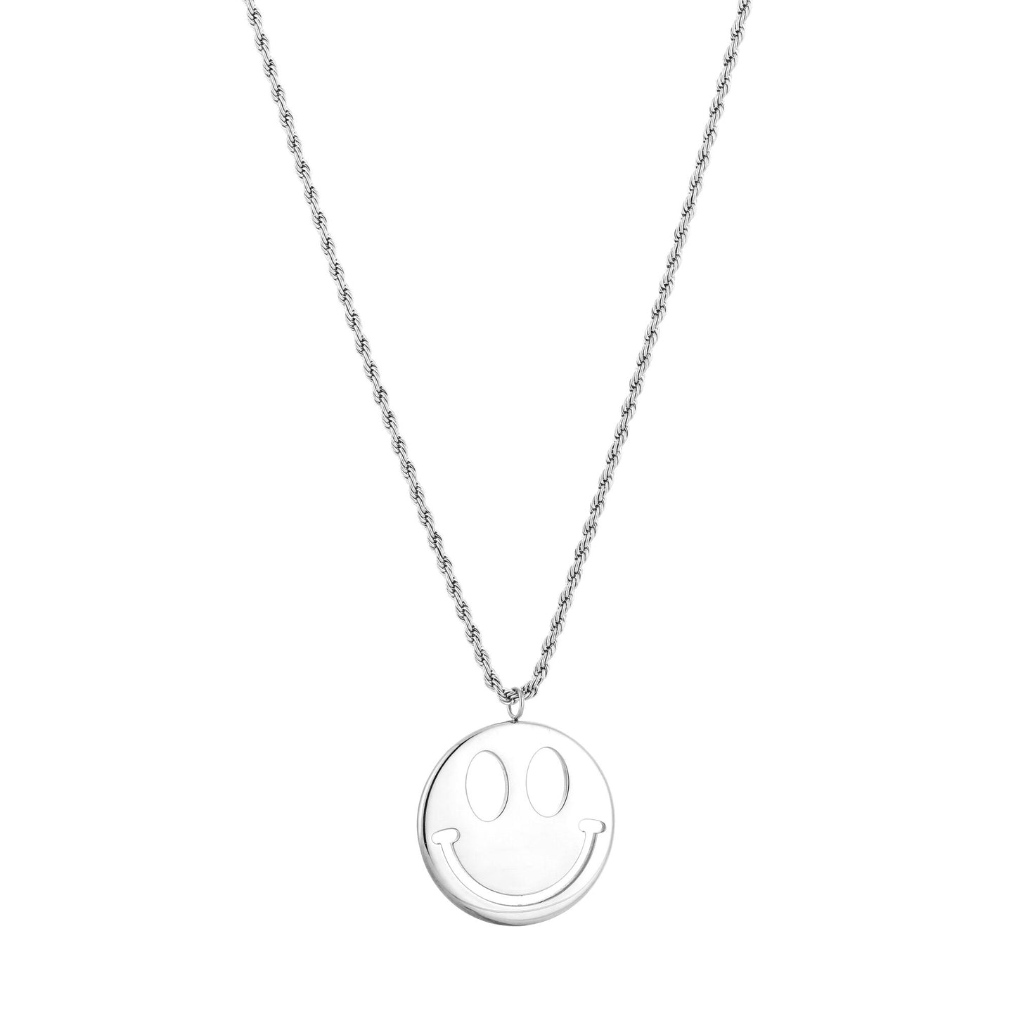 Smiley Pendant Necklace