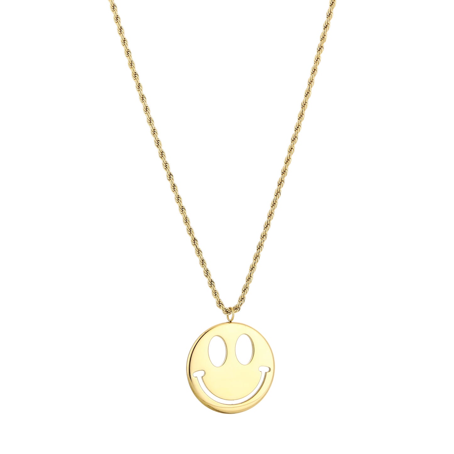 Smiley Pendant Necklace