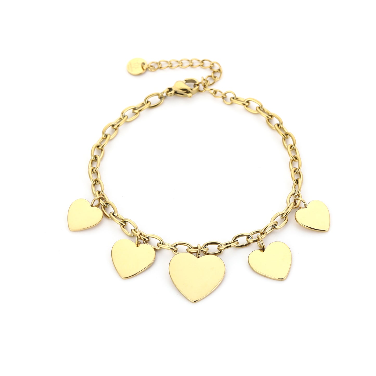 Heart Chain Bracelet
