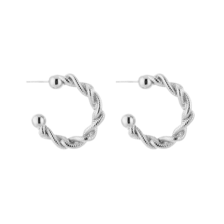 Twisted Rope Hoops