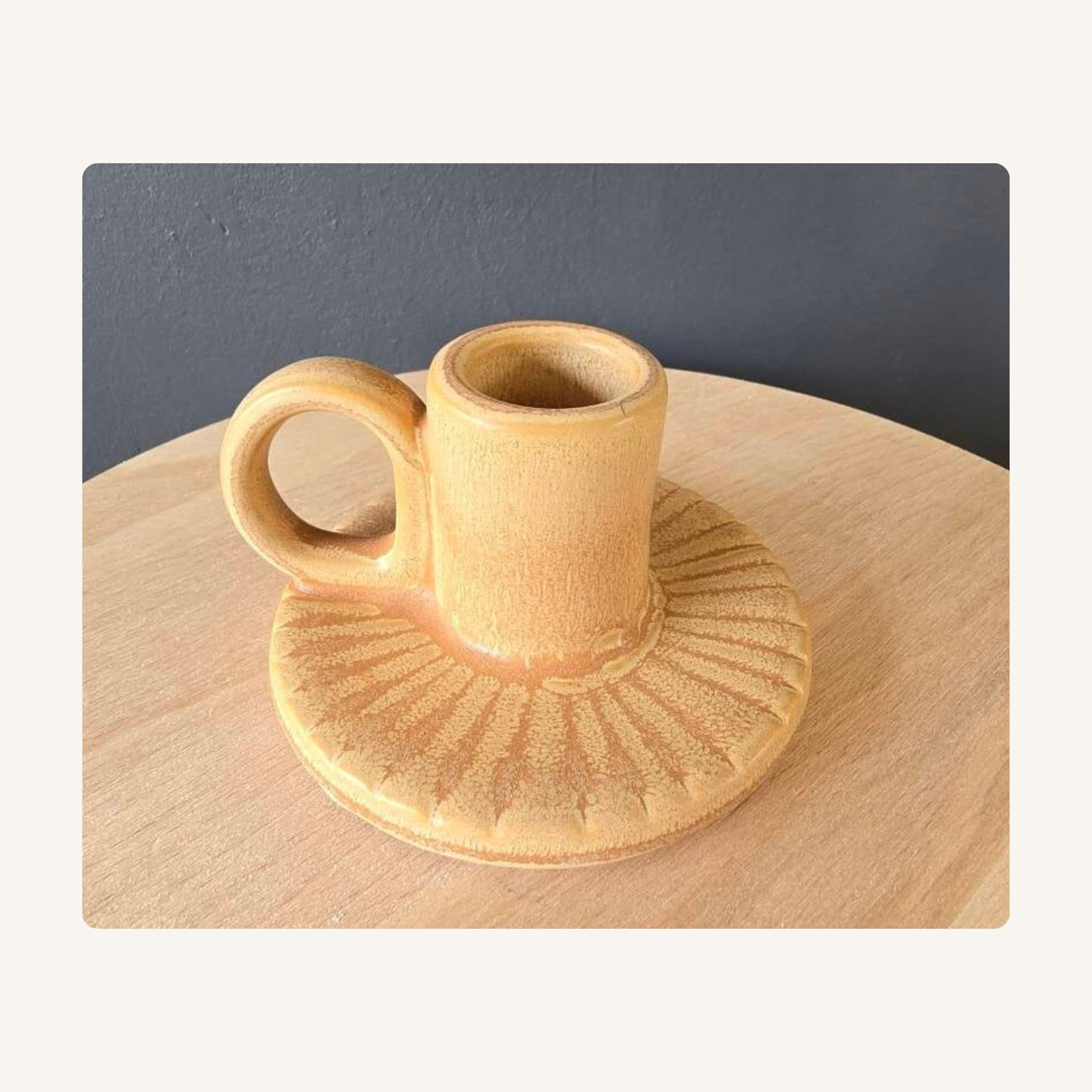 Kandelaar Sun – Terracotta