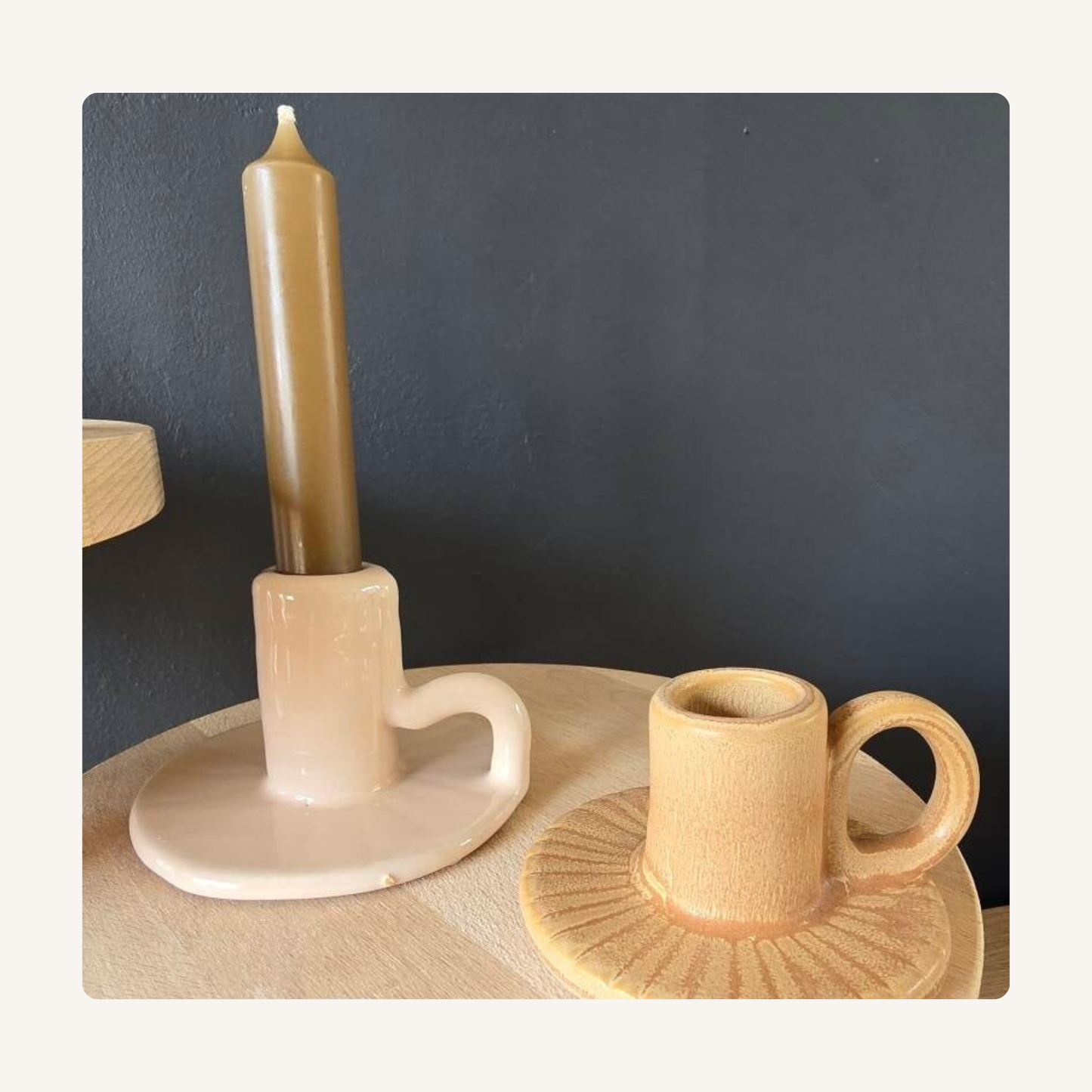 Kandelaar Sun – Terracotta