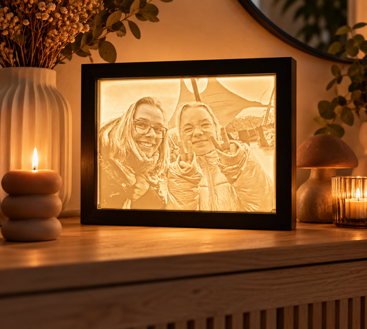 Gepersonaliseerde Lithophane – Jouw Foto in 3D