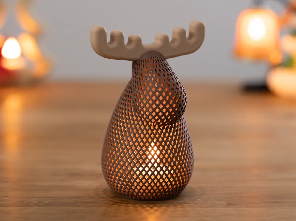 Moose Waxinelichthouder – 16 cm