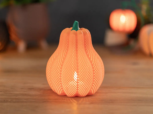 Butternut Pompoen Waxinelichthouder – Groot & Klein