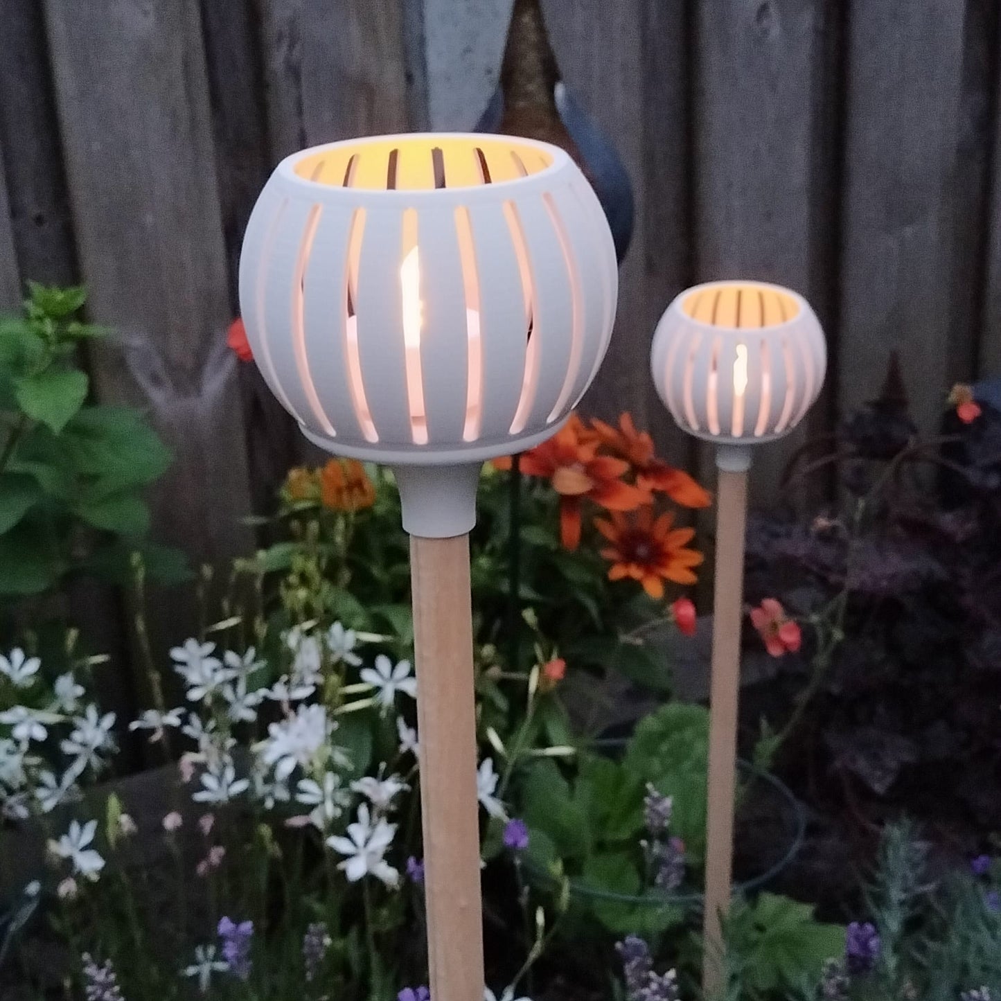 Tuinlantaarn Glow – met afneembare stok