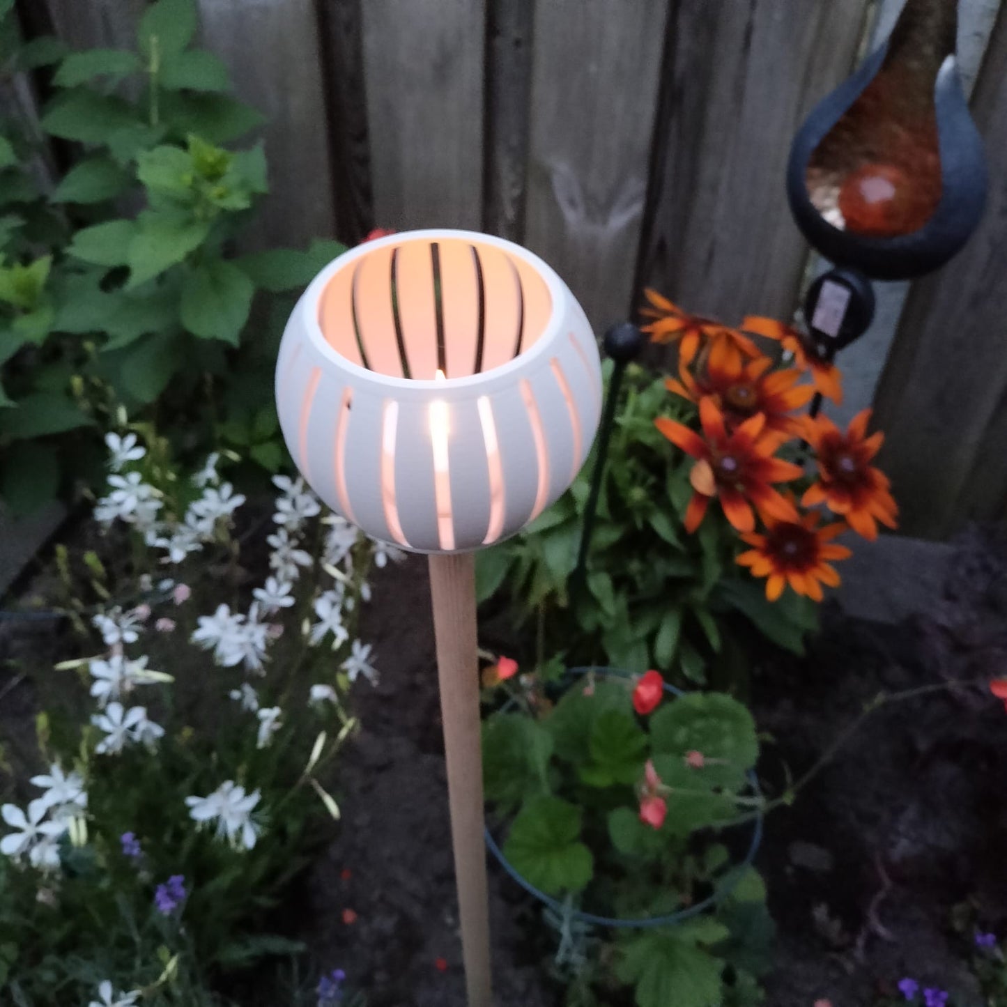 Tuinlantaarn Glow – met afneembare stok