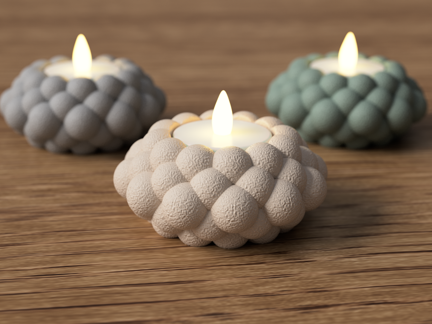 Bubble Tealight Holder