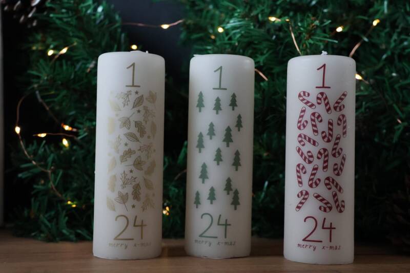 Adventkaarsen Giftbox – Set van 3 | Rustik Lys