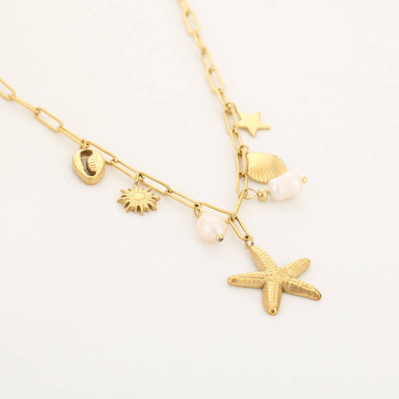 Golden Sea Necklace